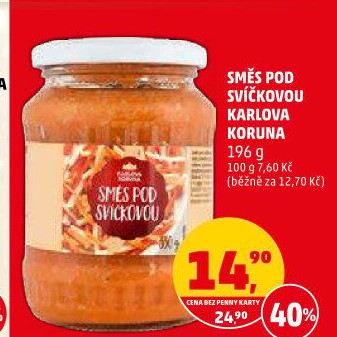 Směs pod svíčkovou Karlova Koruna