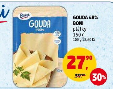 Sýr Gouda 48% Boni
