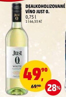 Víno nealkoholické Just O.