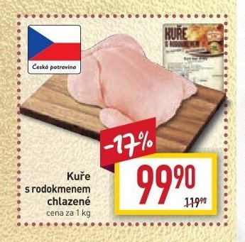 Kuře s rodokmenem chlazené