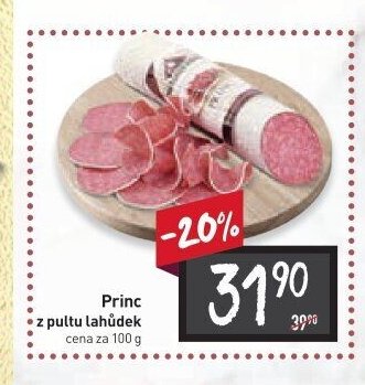 Princ z pultu lahůdek