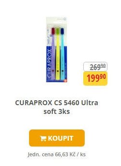 CURAPROX CS 5460 Ultra soft 3ks