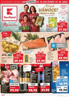 akční leták Kaufland 19.12.2022-27.12.2022