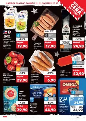 akční leták Kaufland 19.12.2022-27.12.2022