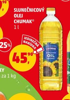 Slunečnicový olej Chumak