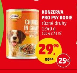 Konzerva pro psy Bodie