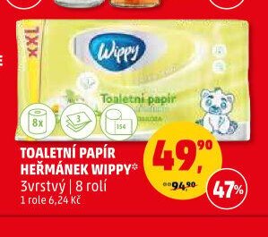 Toaletní papír Heřmánek Wippy