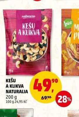 KEŠU A KLIKVA NATURALIA