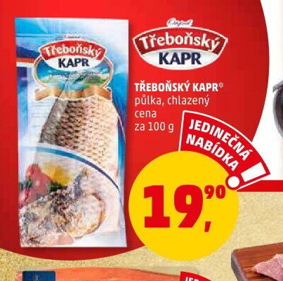 TŘEBOŇSKÝ KAPR*