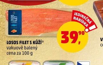 LOSOS FILET S KŮŽÍ*