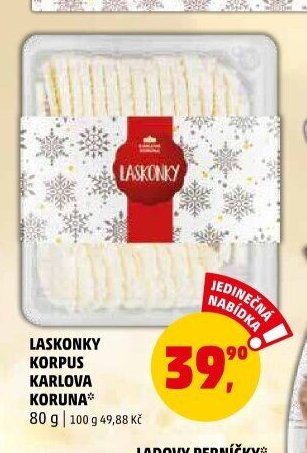 LASKONKY KORPUS KARLOVA KORUNA