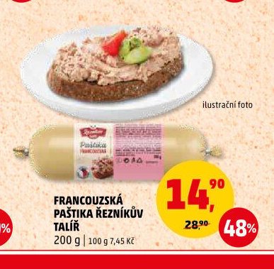 Francouzská paštika Řezníkův talíř