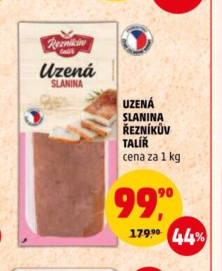 UZENÁ SLANINA ŘEZNÍKŮV TALÍŘ