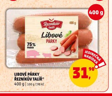 LIBOVÉ PÁRKY ŘEZNÍKŮV TALÍŘ