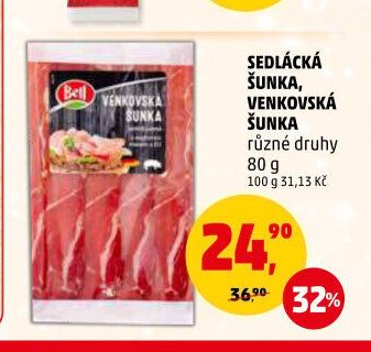 SEDLÁCKÁ ŠUNKA, VENKOVSKÁ ŠUNKA