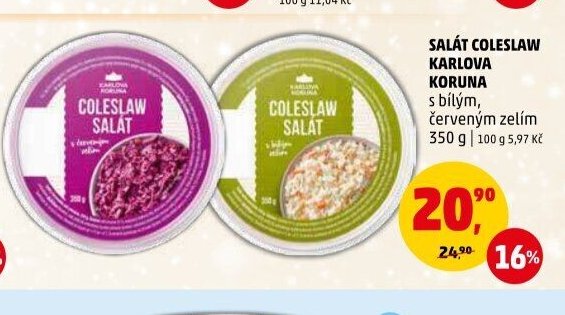 Salát Coleslaw Karlova Koruna