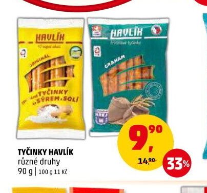 TYČINKY HAVLÍK