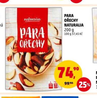 PARA OŘECHY NATURALIA