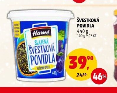 ŠVESTKOVÁ POVIDLA