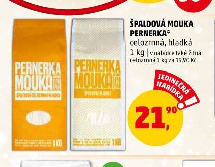 ŠPALDOVÁ MOUKA PERNERKA