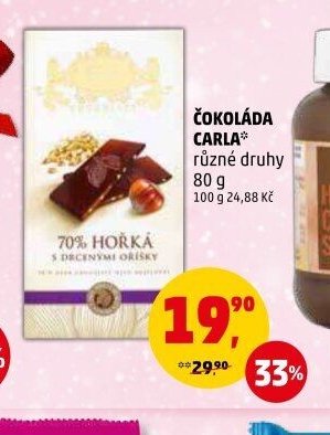 ČOKOLÁDA CARLA