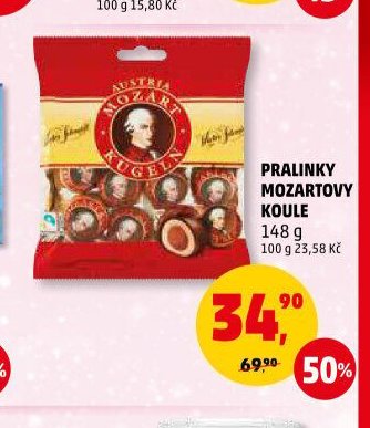 Pralinky Mozartovy koule