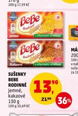 Sušenky BeBe Rodinné