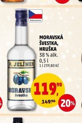 Moravská švestka, hruška