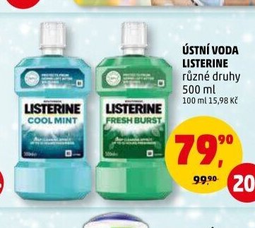 Ústní voda Listerine