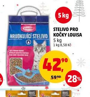Stelivo pro kočky Louisa