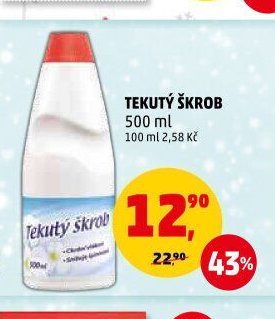 Tekutý škrob