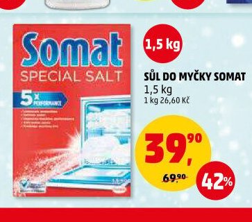 Sůl do myčky Somat