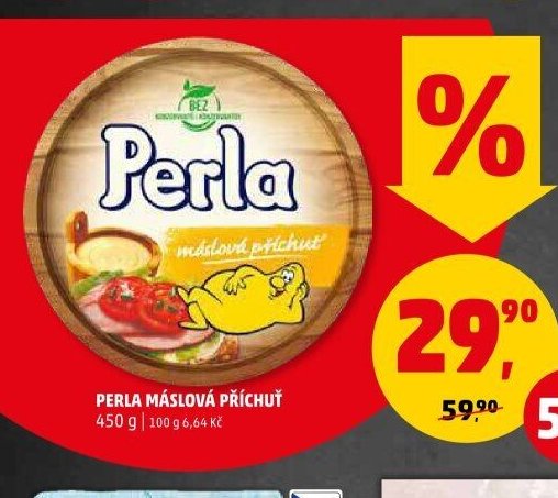 Perla máslová příchuť