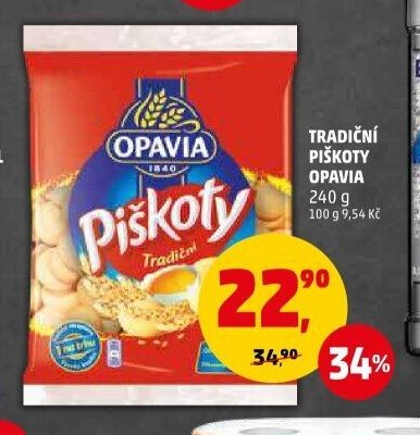 Tradiční piškoty Opavia