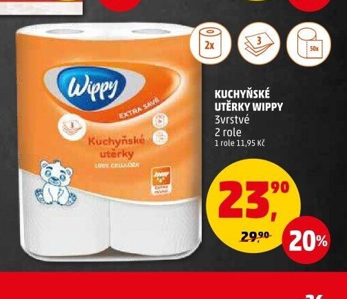 Kuchyňské utěrky Wippy