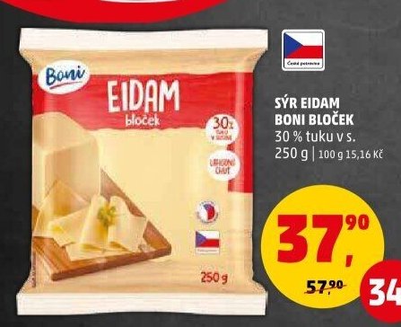 SÝR EIDAM BONI BLOČEK