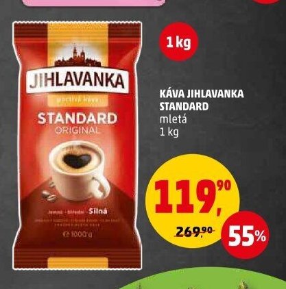 KÁVA JIHLAVANKA STANDARD