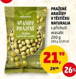 Arašídy v těstíčku Naturalia