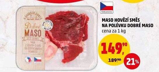 Hovězí polévková směs Dobré maso