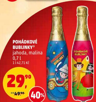 Sekt nealkoholický dětský Pohádkové bublinky