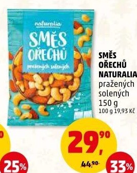 Směs pražených ořechů Naturalia