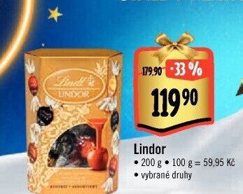 Bonboniéra Pralinky Lindor Lindt