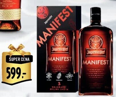 Bylinný likér Manifest Jägermeister