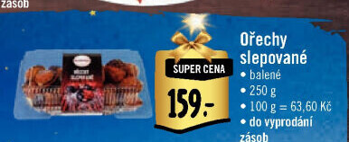 Cukroví ořechy Kompek