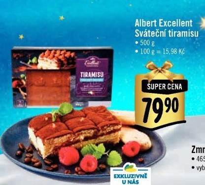 Dezert Tiramisu Albert Excellent