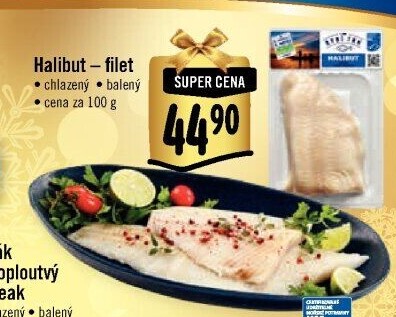 Halibut filety Albert