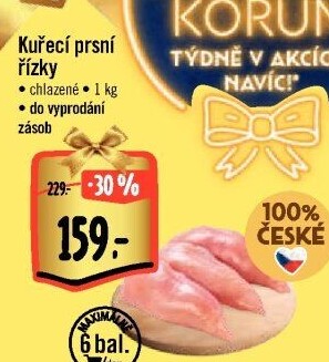 Kuřecí prsní řízky