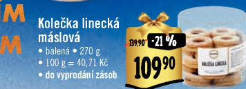 Linecké pečivo Kompek