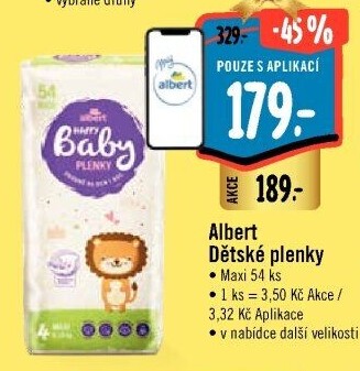 Pleny dětské Albert