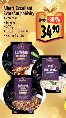 Polévky Albert Excellent